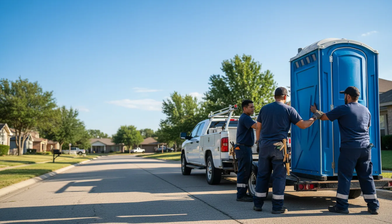 Portable Toilet Rental in Saint Augustine, IL near me